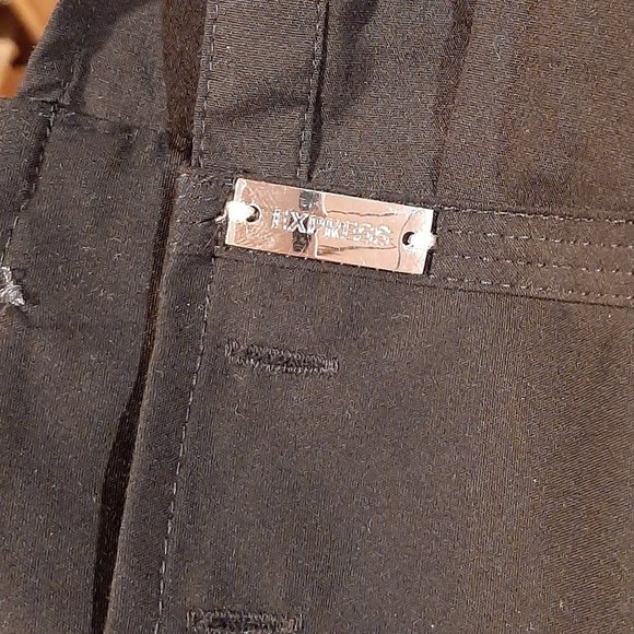 NWOT Express Stretch Black Button-Up Dress Shirt - Picture 7 of 10